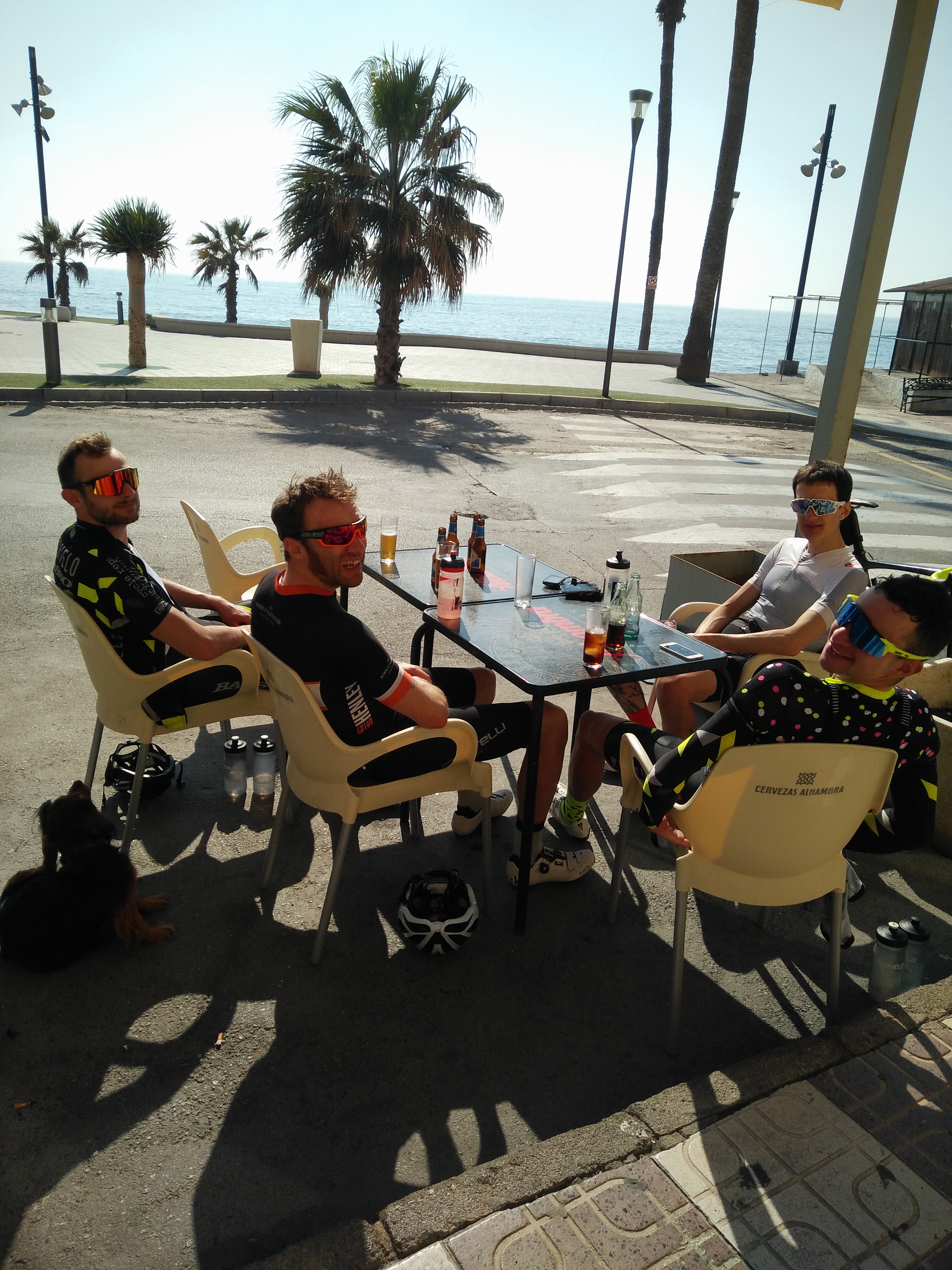 Cafe stop Costa Tropical | Cycling Holidays Sierra Nevada | Cycling Training Camp Spain