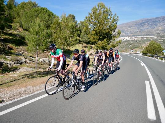 Group Training | Cycling Holidays Sierra Nevada | Cycling Training Camp Spain